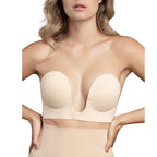 BYE-BRA - SUTI SEM ALAS EN U BEIGE COPO C