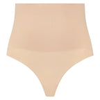BYE-BRA - CINTO SEM EMENDA ESTILO TANGA BEIGE TAMANHO M