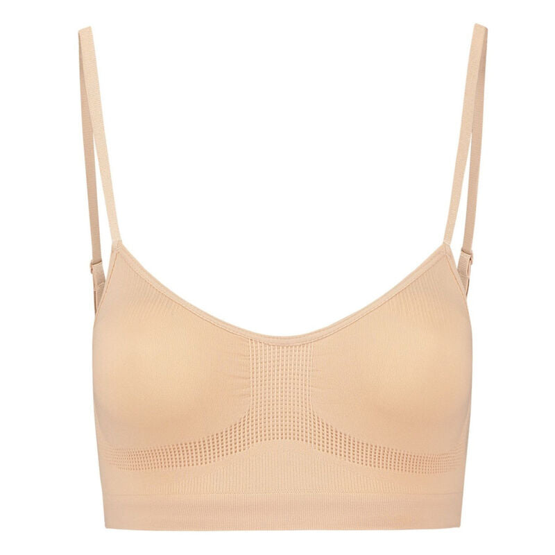 BYE-BRA - MEDIUM CONTROL SUTI SEM PONTOS BEIGE TAMANHO XL