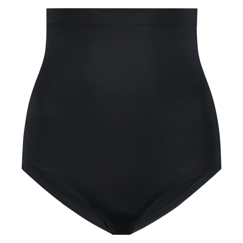 BYE-BRA - CINTO SEM EMENDA ESTILO PANTIES PRETO TAMANHO XXL