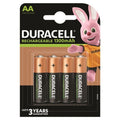 DURACELL - BATERIA RECARREGVEL HR6 AA 1300mAh 4 UNIDADE