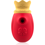 INTENSE - ESTIMULADOR DE CLITÓRIS 10 MODOS DE SUCÇÃO E LAMBER - VERMELHO