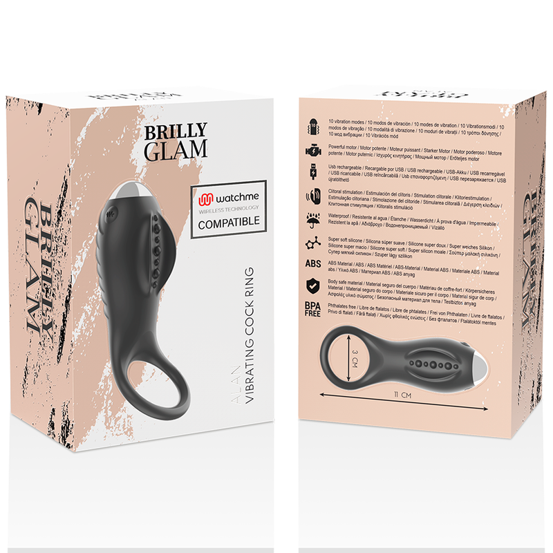 BRILLY GLAM - ALAN ANEL + CONTROLO REMOTO WATCHME