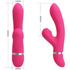 PRETTY LOVE - VIBRADOR E SUCÇÃO WILLOW RABBIT