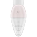 SATISFYER - ESTIMULADOR DE PULSO DE AR SUPERNOVA E VIBRAO BRANCO