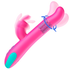 HAPPY LOKY - PLUTO VIBRADOR RABBIT E ROTADOR + CONTROLO REMOTO WATCHME