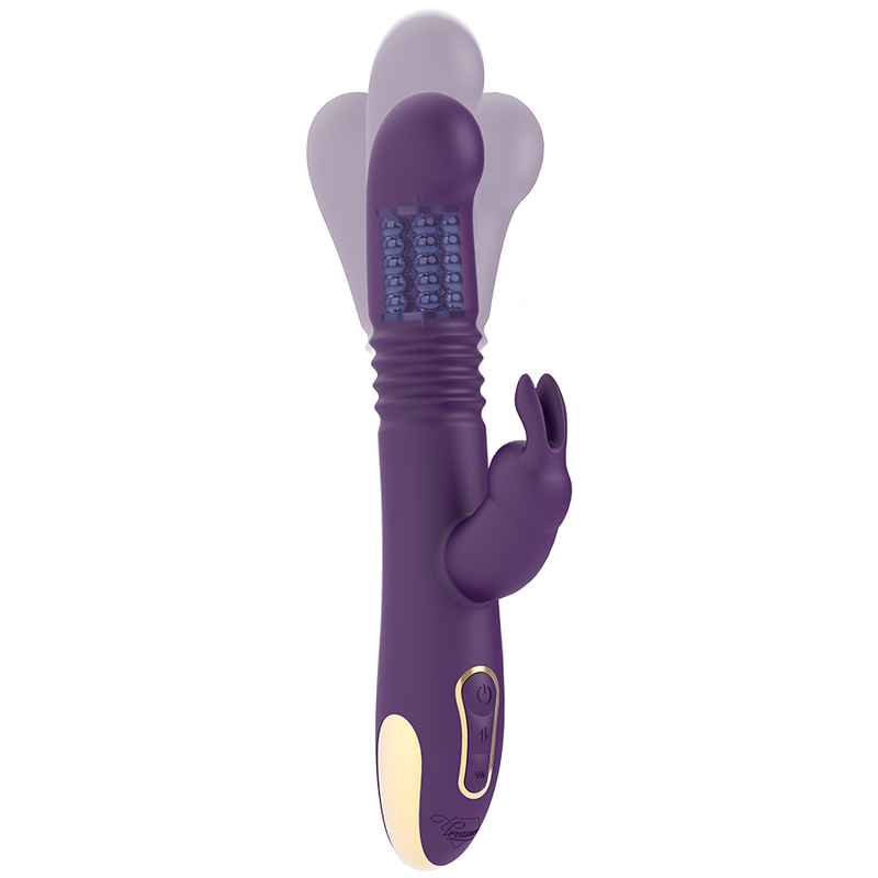 TREASURE - BASTIAN VIBRADOR RABBIT UP & DOWN ROTADOR E VIBRADOR + CONTROLO REMOTO WATCHME
