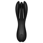 SATISFYER - VIBRADOR THREESOME 2 PRETO