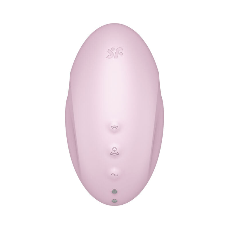 SATISFYER - ESTIMULADOR E VIBRADOR DE PULSO DE AR VULVA LOVER 3 ROSA