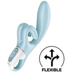 SATISFYER - TOUCH ME COELHO VIBRAO AZUL