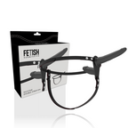 FETISH SUBMISSIVE HARNESS - DUPLA PENETRAO PRETO