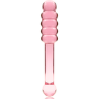 NEBULA SERIES BY IBIZA - MODELO 20 DILDO VIDRO BOROSILICADO ROSA 20.5 CM -O- 3 CM