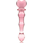 NEBULA SERIES BY IBIZA - MODELO 21 DILDO VIDRO BOROSILICADO ROSA 20.5 CM -O- 3.5 CM