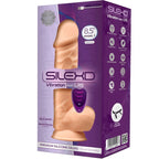 SILEXD - MODELO 1 VIBRADOR DE PÊNIS REALÍSTICO SILICONE PREMIUM SILEXPAN CONTROLE REMOTO 21.8 CM