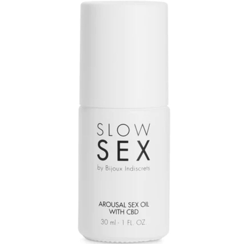 BIJOUX INDISCRETS - SLOW SEX ÃLEO DE MASSAGEM SEXUAL COM CBD 30 ML