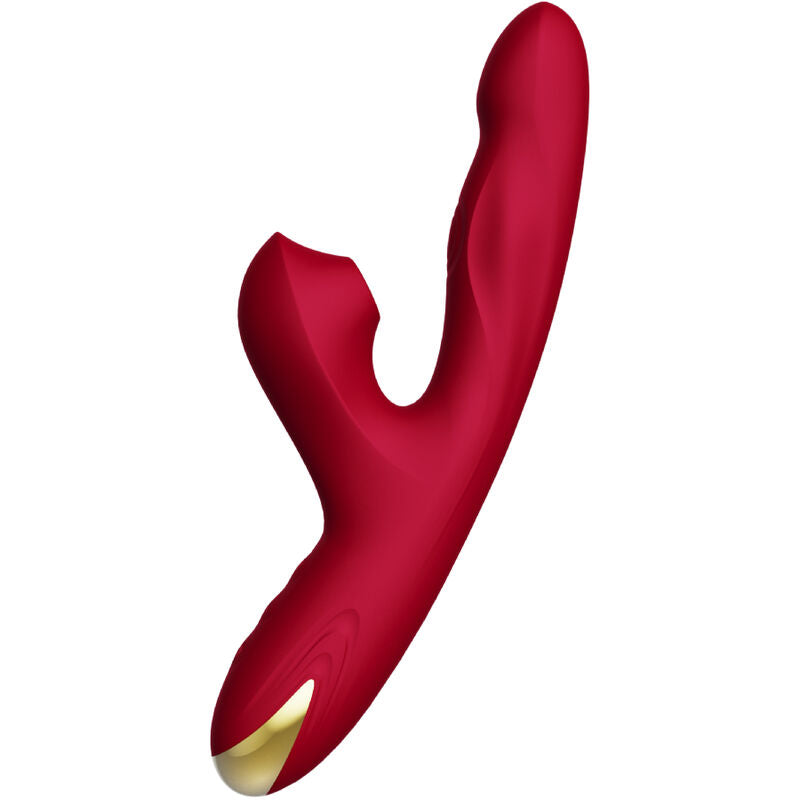 ARMONY - VIBRADOR BUMP E VENTOSA MODELO 2 BORGONHA