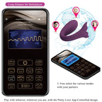 PRETTY LOVE - JAYLEEN VIBRADOR APP CONTROLE REMOTO ROXO