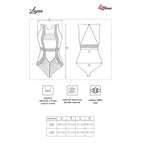 LIVCO CORSETTI FASHION - LIXPEN LC 90612 CORPO PRETO L/XL