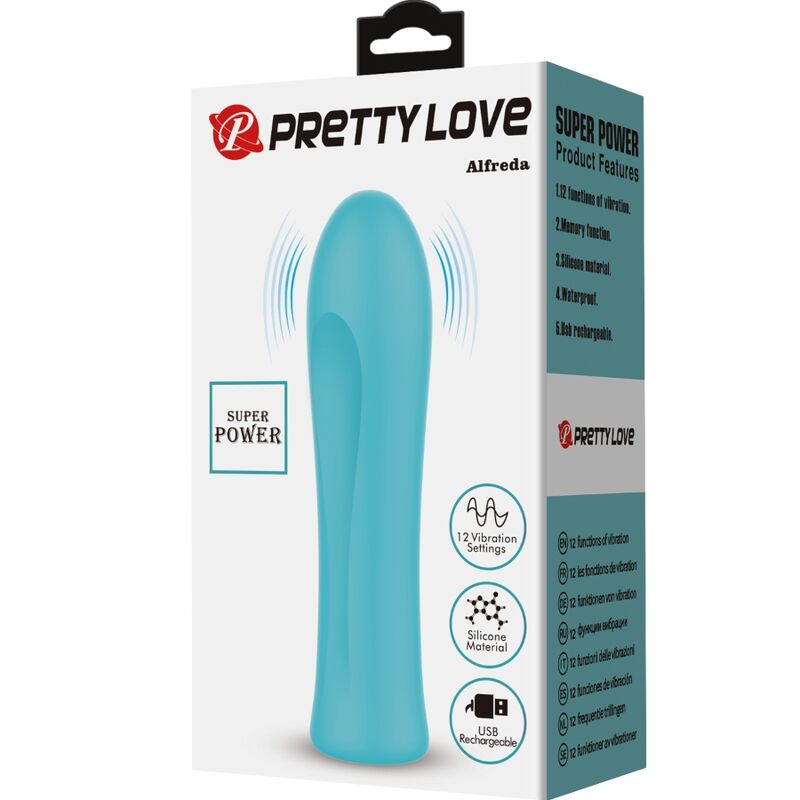 PRETTY LOVE - ALFREDA SUPER POWER VIBRADOR VERDE GUA
