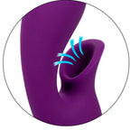 CALEXOTICS - ESTIMULADOR E SUCCIONADOR HUNTINGTON BEACH HEARTBREAKER ROXO DA CALIFORNIA DREAMING