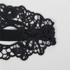 QUEEN LINGERIE - MSCARA DE RENDA PRETA