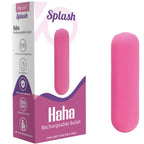 ARMONY - SPLASH HAHA VIBRADOR BALA SILICONE 10 VIBRAÇÕES 75 X 19 CM ROSA