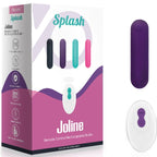 ARMONY - SPLASH JOLINE VIBRADOR BALA SILICONE CONTROLE REMOTO 10 VIBRAÇÕES 6.5 X 1.5 CM ROXO