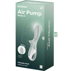 SATISFYER - AIR PUMP BOOTY 3 VIBRADOR ANAL INFLÁVEL GREYGREEN