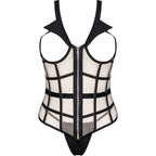 LIVCO CORSETTI FASHION - LAURA LC 20215 CORSET + TANGA S/M