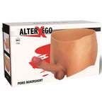 DESEJO OCULTO - BOXER ALTER EGO COM PÊNIS 18 CM TAMANHO G