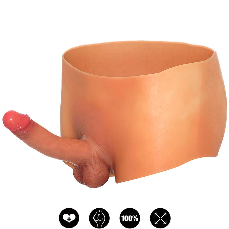 DESEJO OCULTO - BOXER ALTER EGO COM PÊNIS 18 CM TAMANHO P/M