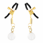 KINK - GRAMPOS DE BICO DE VIDRO OURO 6 CM