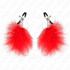 KINK - GRAMPO DE PENA VERMELHO 7 CM
