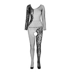 PASSION - BS 107 BODYSTOCKING BRANCO TAMANHO ÚNICO