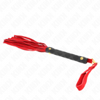 KINK - MINI CHICOTE DE CAMURÇA VERMELHA 30 CM