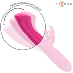 INTENSE - JULIETA RABBIT VIBRADOR 18,6 CM 10 VIBRAÇÕES ROSA