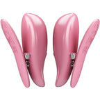 PRETTY LOVE - CAILEY NIPPLE CLAMPS 10 VIBRAÇÕES CONTROLE REMOTO ROSA
