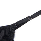 SUBBLIME - 955199 CONJUNTO DE SUTIÃ COM LAÇO PRETO AJUSTÁVEL S/M