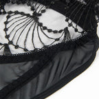 SUBBLIME - 955212 BODY TRANSPARENTE COM RENDA PRETA OCA S/M