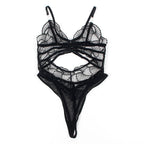 SUBBLIME - 955212 BODY TRANSPARENTE COM RENDA PRETA OCA S/M