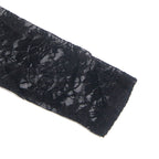 SUBBLIME - 955595 VESTIDO MANGA COMPRIDA COM RENDA PRETA S/M