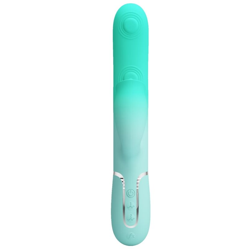 PRETTY LOVE - GIGI MULTIFUNCIONAL COELHO VIBRADOR AQUA VERDE