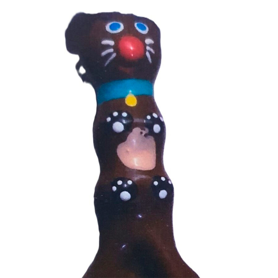 CONDOMERIE - PRESERVATIVOS NOVIDADES PINTADOS À MÃO BROWN DACHSHUND XL