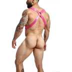 MOB - DNGEON CROSS BACK HARNESS ROSA TAMANHO ÚNICO