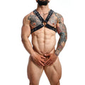 MOB - DNGEON BLACK CHAIN HARNESS TAMANHO ÚNICO X
