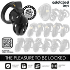 ADDICTED TOYS LOCKED - GAIOLA DE PÊNIS CRYPT SELADA 8 CM