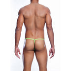 MOB - TANGA VERDE EM FORMATO DE LÁGRIMAS TAMANHO L/XL