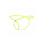 MOB - TANGA VERDE EM FORMATO DE LÁGRIMAS TAMANHO L/XL