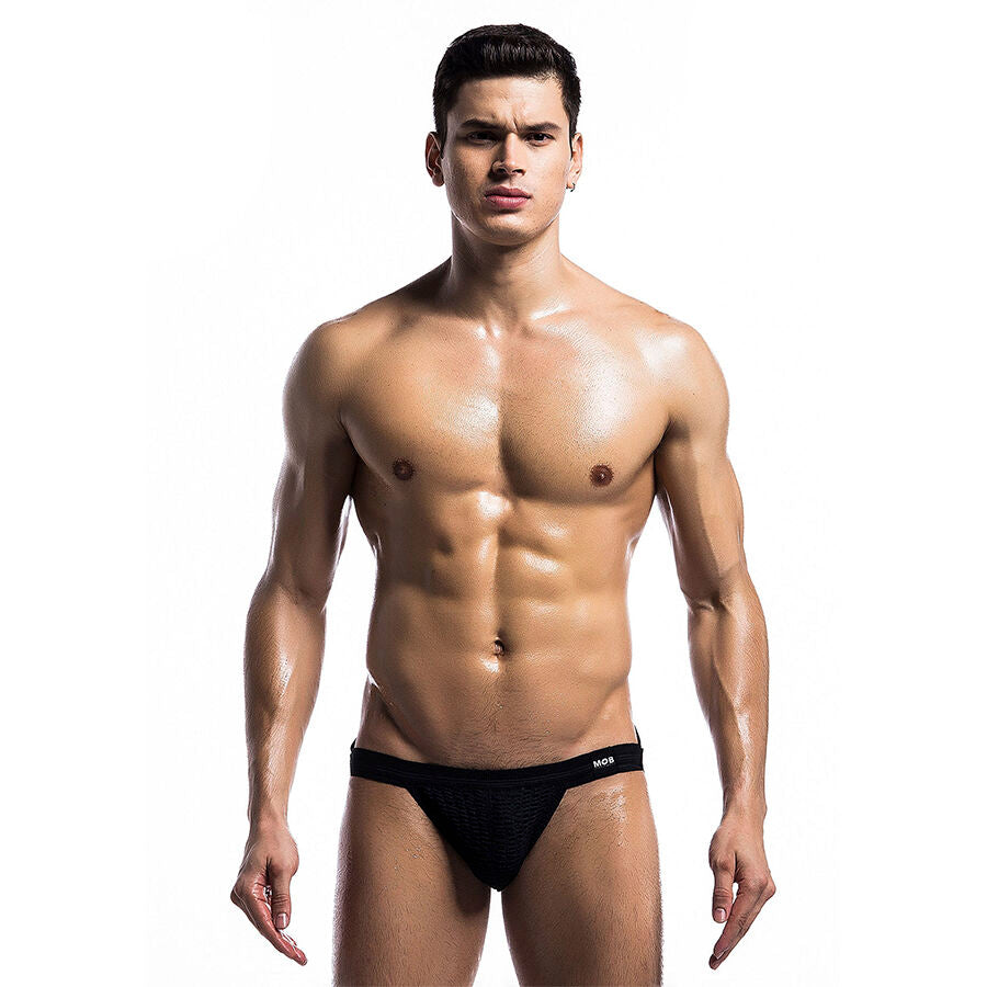 MOB - FETISH JOCKSTRAP SWIMSUMS PRETO TAMANHO XL
