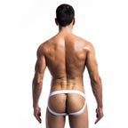 MOB - MAIÔ JOCKSTRAP BRANCO FETICHE TAMANHO M